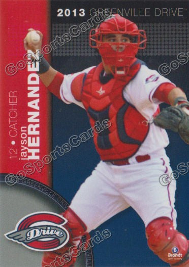 2013 Greenville Drive Jayson Hernandez