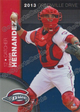 2013 Greenville Drive Jayson Hernandez