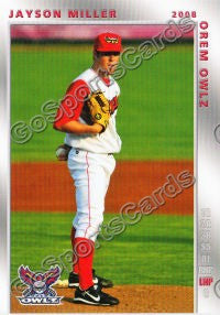 2008 Orem Owlz Jayson Miller