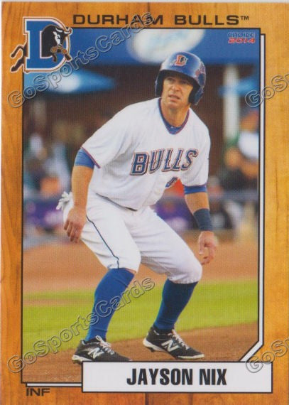 2014 Durham Bulls Jayson Nix