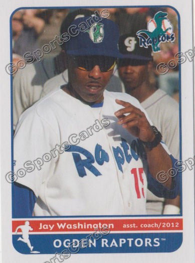 2012 Ogden Raptors Jay Washington