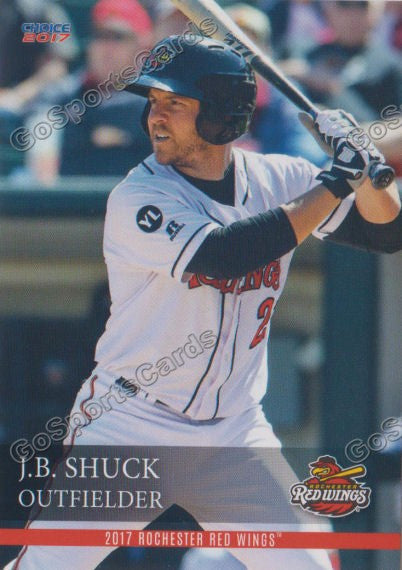 2017 Rochester Red Wings JB Shuck