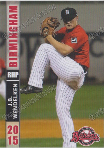 2015 Birmingham Barons JB Wendelken