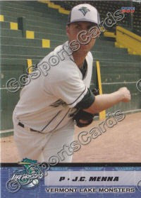 2011 Vermont Lake Monsters JC Menna