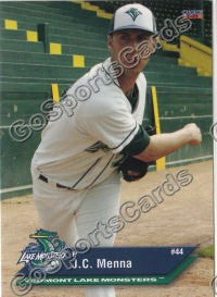 2012 Vermont Lake Monsters JC Menna