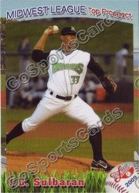 2009 MidWest League Top Prospects JC Sulbaran