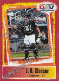 2011 Albuquerque Isotopes DAV JD Closser