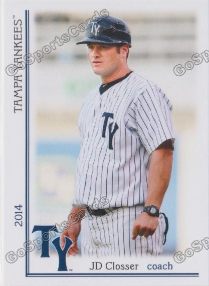 2014 Tampa Yankees JD Closser