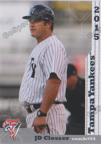 2015 Tampa Yankees JD Closser
