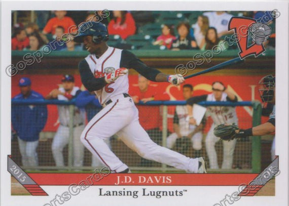 2015 Lansing Lugnuts JD Davis