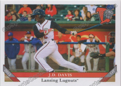 2015 Lansing Lugnuts JD Davis