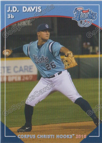 2016 Corpus Christi Hooks JD Davis
