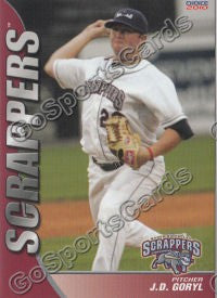 2010 Mahoning Valley Scrappers John JD Goryl