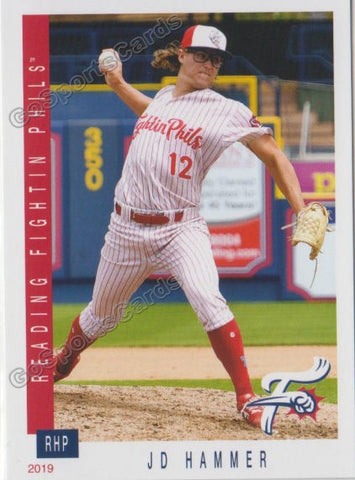 2019 Reading Fightin Phils Update JD Hammer