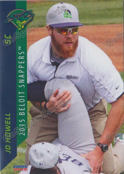 2015 Beloit Snappers JD Howell