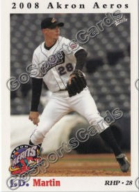 2008 Akron Aeros JD Martin
