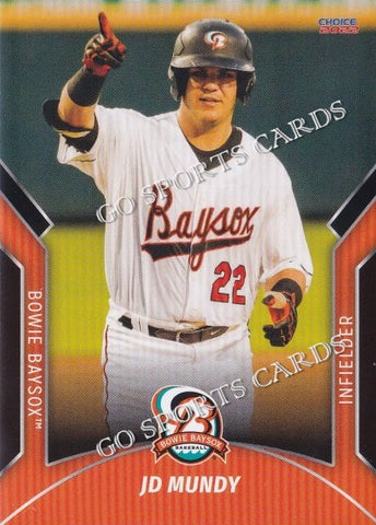2022 Bowie Baysox JD Mundy