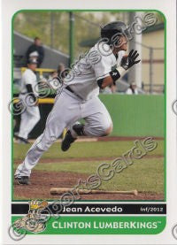 2012 Clinton LumberKings Jean Acevedo