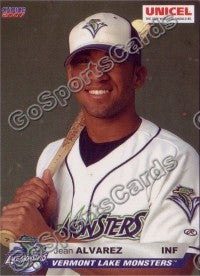 2007 Vermont Lake Monsters Jean Alvarez