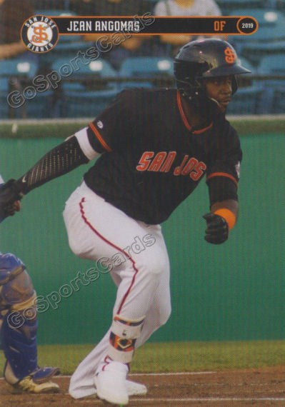 2019 San Jose Giants Jean Angomas