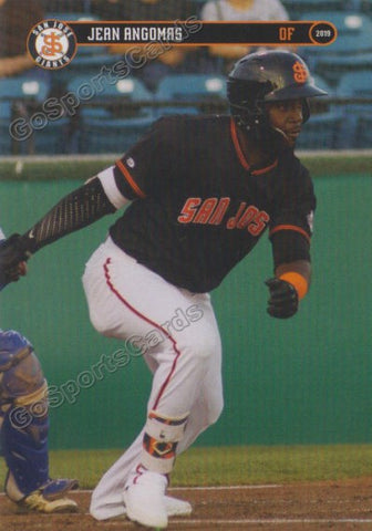 2019 San Jose Giants Jean Angomas
