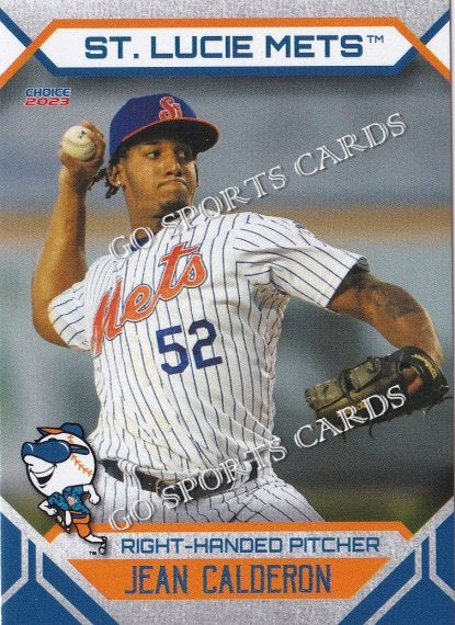 2023 St Lucie Mets Jean Calderon