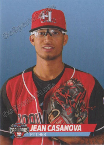 2019 Hickory Crawdads Jean Casanova