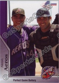 2009 Akron Aeros Perfect Game Jeanmar Gomez Damaso Espino