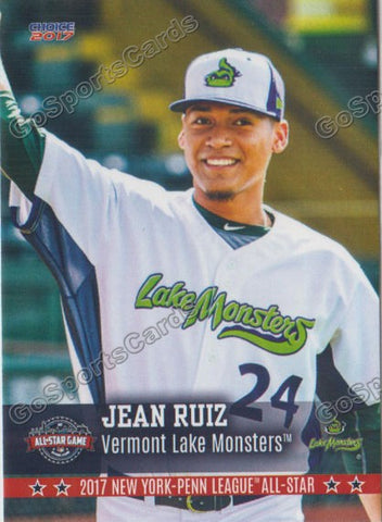 2017 New York Penn League All Star NYPL N Jean Ruiz