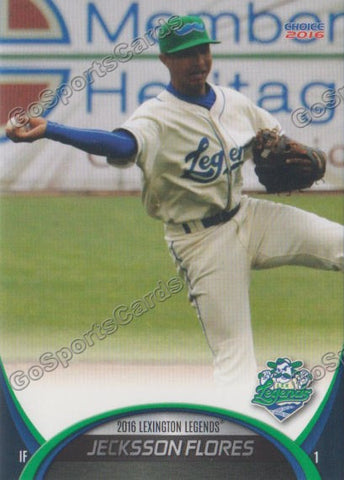 2016 Lexington Legends Jecksson Flores