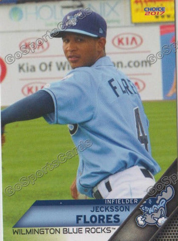 2017 Wilmington Blue Rocks Jecksson Flores