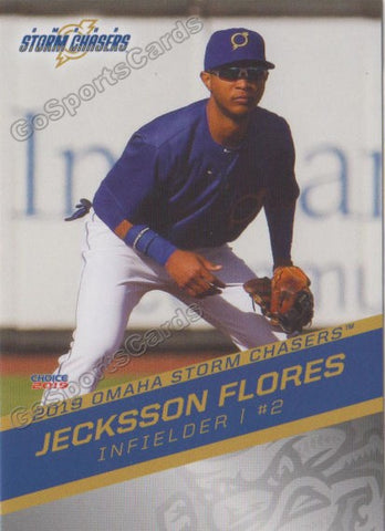 2019 Omaha Storm Chasers Jecksson Flores