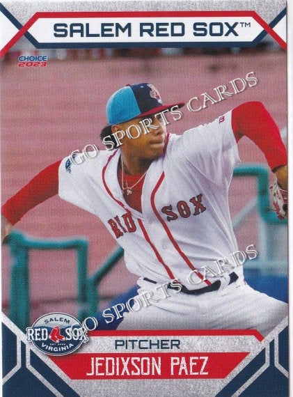 2023 Salem Red Sox Jedixson Paez – Go Sports Cards