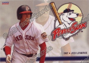 2008 Pawtucket Red Sox Jed Lowrie
