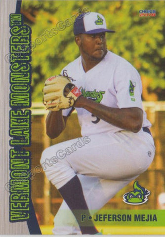 2018 Vermont Lake Monsters Jeferson Mejia