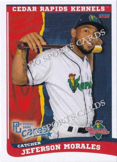 2023 Cedar Rapids Kernels Jeferson Morales – Go Sports Cards