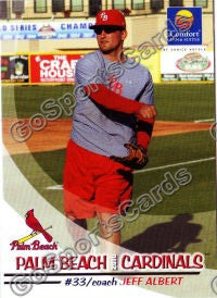 2010 Palm Beach Cardinals Jeff Albert