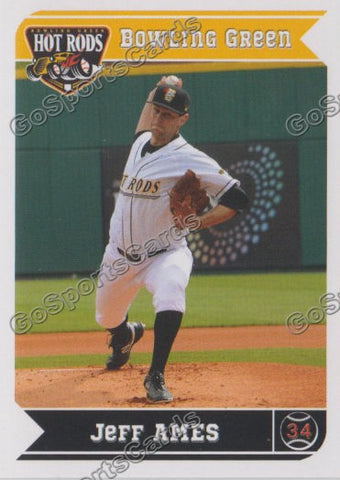 2013 Bowling Green Hot Rods Jeff Ames