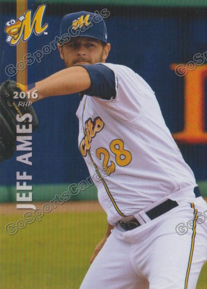 2016 Montgomery Biscuits Jeff Ames