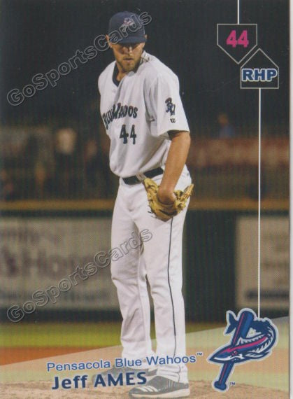 2019 Pensacola Blue Wahoos Jeff Ames