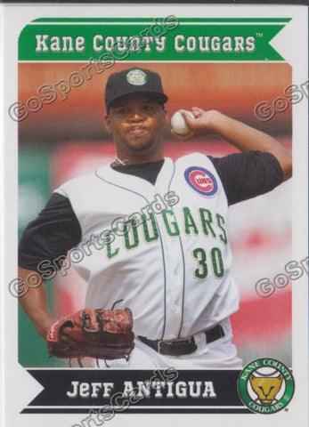 2013 Kane County Cougars Jeff Antigua