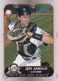 2012 San Jose Giants Jeff Arnold