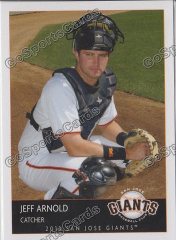 2013 San Jose Giants Jeff Arnold