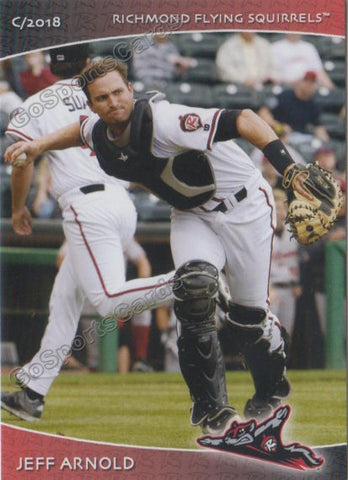 2018 Richmond Flying Squirrels Jeff Arnold