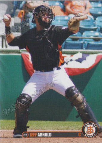 2018 San Jose Giants Jeff Arnold