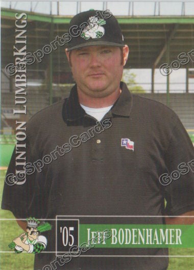 2005 Clinton Lumberkings Jeff Bodenhamer