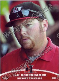 2009 Hickory Crawdads Jeff Bodenhamer