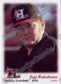 2010 Hickory Crawdads Jeff Bodenhamer