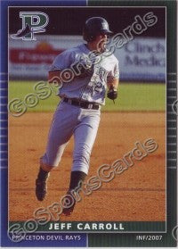 2007 Princeton Rays Jeff Carroll