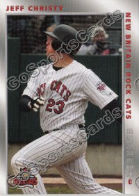 2008 New Britain Rock Cats Jeff Christy